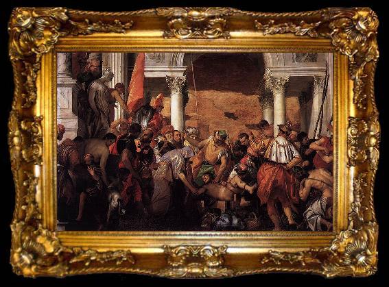 framed  Paolo Veronese Martyrdom of Saint Lawrence, ta009-2